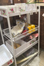 溢彩年华 厨房置物架小推车落地移动零食架子客厅卫生间储物收纳架1060WH 实拍图