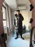 京东京造冬季黑金鹅绒服保暖抗寒三防户外运动羽绒服男长款外套 曜石黑2XL 实拍图