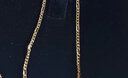 周六福（ZLF）  黄金项链女款足金999单子母链简约素链 计价 40cm-2.98g 实拍图