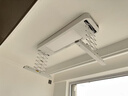 好太太（Hotata） 电动晾衣架智能自动升降晒被阳台晾衣架室外衣服架伸缩晾衣杆 【46孔大晒量】D11-Z白色 实拍图
