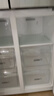 格力（GREE）晶弘421升十字对开门风冷无霜冰箱变频节能钢化玻璃面板-33°深冻黑科技家用大容量电冰箱 BCD-421WPQG/闪烁银 实拍图