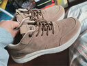 Jeep吉普防泼水登山鞋男秋冬新款户外防滑徒步运动鞋软底轻便休闲鞋男 卡其 【标准皮鞋码】 41 实拍图