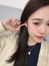芯奢S999足银耳环女士2025新款养耳洞素圈耳圈耳钉纯银设计高级感耳饰 10MM【2只装】 实拍图