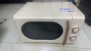 格兰仕（Galanz）家用微波炉复古奶油风高颜值20L智能多功能一体机变频一级能效平板易清洁速热杀菌旋钮式小型KJ 800瓦变频转盘【一级能效】 实拍图