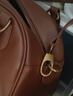 Crying center 哭喊中心 经典复古中号波士顿包斜挎包单肩包包皮包 棕色 实拍图