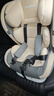 Heekin德国 儿童安全座椅汽车用0-4-12岁婴儿宝宝360度旋转ISOFIX硬接口 时尚灰(ISOFIX+360度旋转) 实拍图