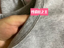 优衣库女装柔滑弹力棉质圆领T恤/长袖基础版型内搭480869 09 黑色 L /160/88A 实拍图