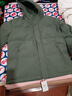 京东京造羽绒服男鸭绒加厚防寒工装面包服短款冬季外套衣服 橄榄绿 L 实拍图