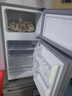 奥克斯小冰箱家用小型迷你冷藏冷冻两用出租房宿舍用节能省电寝室办公室电冰箱 【全国联保】42A156D银【节能省电】 实拍图