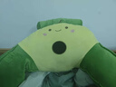 床头软包靠垫沙发宿舍柔软大靠背床上看书靠枕头护腰靠枕大抱枕垫 牛油果 70cm*40cm 含枕芯 实拍图