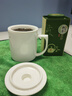 简风范茶杯茶水分离陶瓷泡茶杯带盖办公室内置过滤网男士家用大容量杯子 纯白茶漏杯 500ml 实拍图