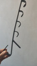 门后挂钩免打孔墙上挂衣架神器门上挂架壁挂子强力无痕衣服帽衣钩 【专享价】五联门后挂钩 3个装 实拍图