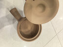 老式中药砂锅熬中药专用锅煎药壶药罐家用专门煮药的瓦罐药煲煎锅 【原陶无釉】 3.3L 实拍图