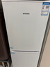 HYUNDAI（韩国现代）大容量双开门二门冰箱 家用中型小型电冰箱冷冻冷藏租房宿舍节能省电 203L白【日销过百+店铺主推】 实拍图