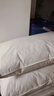 MUJI羽毛枕 星级酒店枕芯全棉羽绒羽毛枕柔软鸭毛枕头枕芯 48*74cm 实拍图