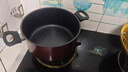 爱仕达（ASD）汤锅晶石不粘煮锅炫彩双耳小奶锅炖汤煮面锅22CM燃气电磁炉通用A7 实拍图
