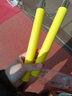 海绵双节棍初学者练习双截棍泡棉二节棍武馆道馆训练棍适用14岁以 黄色 实拍图