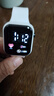 其他品牌高颜值LED手表时尚方形学生科技感超强夜光数字个性运动 白色 实拍图