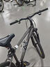 喜德盛山地自行车黑客380避震前叉21速禧玛诺变速X6铝合金车架通勤代步 黑/灰色（26款） 17寸（建议身高165-180） 实拍图