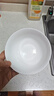 斯凯绨（Sky Top）米饭碗陶瓷小汤碗骨瓷纯白家用乔迁酒店餐具4.5英寸金钟碗4件套装 实拍图