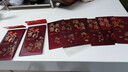 2025新款复古新年红包袋磨砂烫金个性创意春节福字高档加厚利是牙创意包 千元款：1包【共6个】 【新款磨砂】混合装 18个大号 实拍图