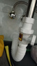 潜水艇（Submarine）SQ-1面盆洗手池ABS防臭下水管 S弯伸缩下水管防虫防臭 实拍图