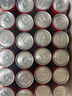 可口可乐（Coca-Cola）零度 Zero 无糖汽水 碳酸饮料 330ml*24摩登罐  实拍图