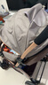奔昂 婴儿推车可坐可躺轻便避震宝宝折叠婴儿车双向BB童车手推车 升级深卡其+一键单手收+可坐躺+双向推行+四轮高配 实拍图