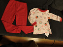 俞兆林（YUZHAOLIN）儿童秋衣秋裤男女童内衣套装中小童纯棉睡衣童装 草莓小花乖乖熊 实拍图