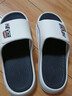 安尚芬防臭凉拖鞋男士夏季潮流户外穿厚底防滑耐磨EVA软底大码拖鞋男款 白色 41-42 标准码 实拍图