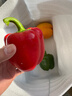 京鲜生 山东三色彩椒圆椒甜椒新鲜蔬菜净重1.5斤单果150g起源头直发包邮 实拍图