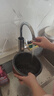 奥克斯（AUX）电热水龙头热水器加热水龙头快速热水变频恒温厨房下进水 【大屏数显】电镀银+漏保插头+万向喷头 实拍图