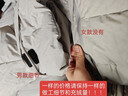 黑冰户外女短款活帽700+蓬加厚防风防泼耐磨保暖羽绒服F8955KH 灰蓝 M 实拍图