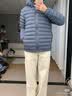 鸭鸭（YAYA）轻薄羽绒服女2026冬季最新款保暖时尚短款鸭绒连帽女士排骨服外套 实拍图