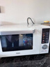 海尔微波炉家用微蒸烤炸一体机23升大容量烤箱不锈钢内胆平板微波炉空气炸台式易清洁快捷菜单可嵌入 一级变频微烤空气炸HSMW-GE2303(W) 实拍图