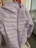 鸭鸭（YAYA）轻薄款羽绒服女保暖时尚短款秋冬季连帽轻便外套 实拍图