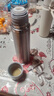 美厨（MAXCOOK）真空保温杯 304不锈钢水杯500ml户外便携茶杯子 本色银MCBE-ZK500 实拍图