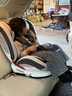 法雷曼儿童安全座椅汽车用0-12岁360度旋转婴儿宝宝车载坐躺i-Size认证 魔力灰pro【钢骨架+支撑腿】 实拍图