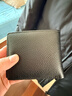 新秀丽（Samsonite）男士钱包短款休闲两折牛皮钱夹多功能皮夹男士新年情人节礼物TK7 实拍图
