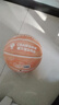 LI-NING篮球室内外通用比赛训练成人青少年儿童小学生幼儿园蓝球 【CBA祥云发泡系列】橙色-7号球 实拍图