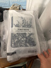金号 A类纯棉抗菌枕巾加大加厚枕巾单条装  优雅水墨画 防螨防霉防臭 实拍图