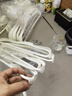 希维思（SIVASS）衣架家用防肩角滑挂衣西装羊绒大衣架子衣服无痕挂架凉衣宽肩衣撑 【男款】珍珠白 10个 实拍图