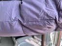 坦博尔羽绒服女中长款带帽宽松舒适保暖妈妈款外套510560D 香融紫 165  实拍图