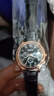 正品男士手表高档休闲石英表简约气质男表皮带高颜值罗马时尚腕表 军团款 实拍图