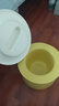 茶花 痰盂 尿盆儿童马桶坐便器 可移动马桶便盆黄色 1只装 实拍图