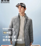 波司登25年秋季鹅绒羽绒服男士修身短款休闲轻薄立领送礼物外套 实拍图