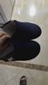 回力日系柔软情侣棉拖秋冬家居室内保暖棉鞋男款HL0006蓝色44-45码 实拍图