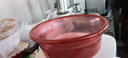 【京东物流】洗脸盆加大加厚家用大号洗菜盆洗衣盆内裤收纳盆子 紫红 中号26*10cm-加厚不怕摔 实拍图