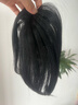 佰丝堂假发女真发全真人发丝女士中年头顶补发片遮白发刘海长发增加发量 实拍图
