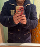 雅鹿保暖睡衣男款三层夹棉加绒加厚中老年新款男士珊瑚绒家居服套装冬 NSCJF-J006藏青夹棉 L 【建议体重110-135斤】 实拍图